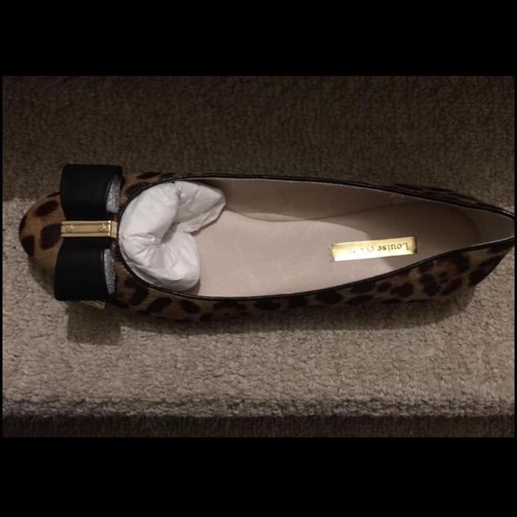 BNIB  Louise et Cie calf hair flats size 9 - Picture 3 of 5
